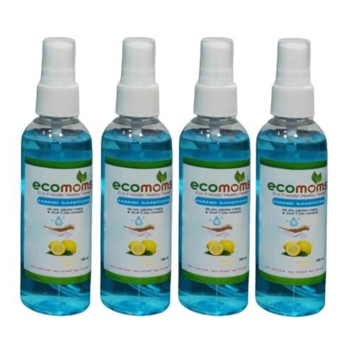 Hand Sanitizer 100ml 99.99% Effective Against Germs -75% Alcohol | Skin Friendly and Safe for Kids | Instant Germ-Free Protection (100ml, Pack of 4)