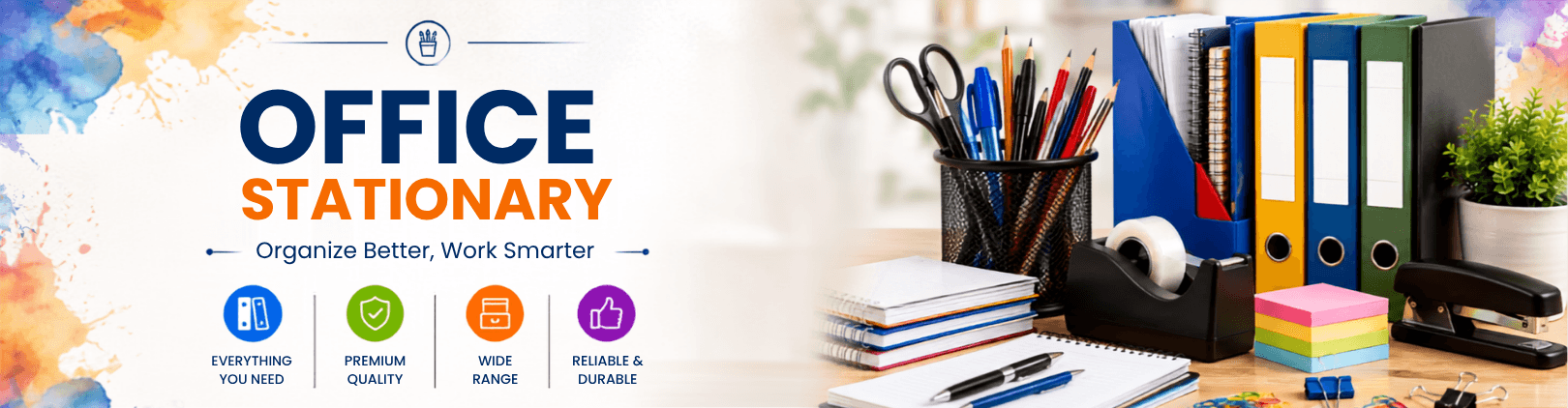 Stationary Slim Banner